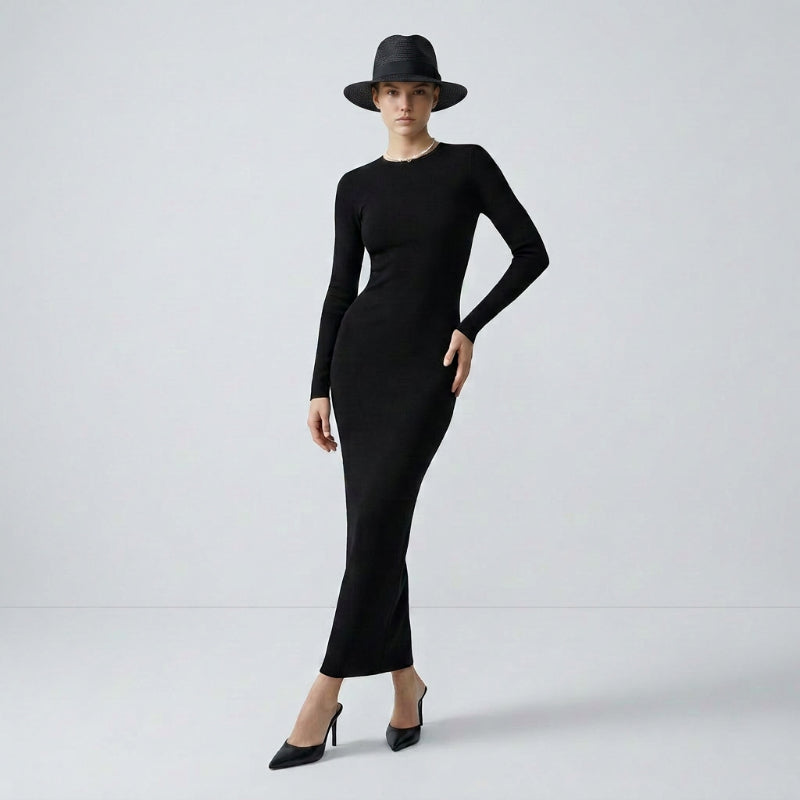 Noir Essential Dress
